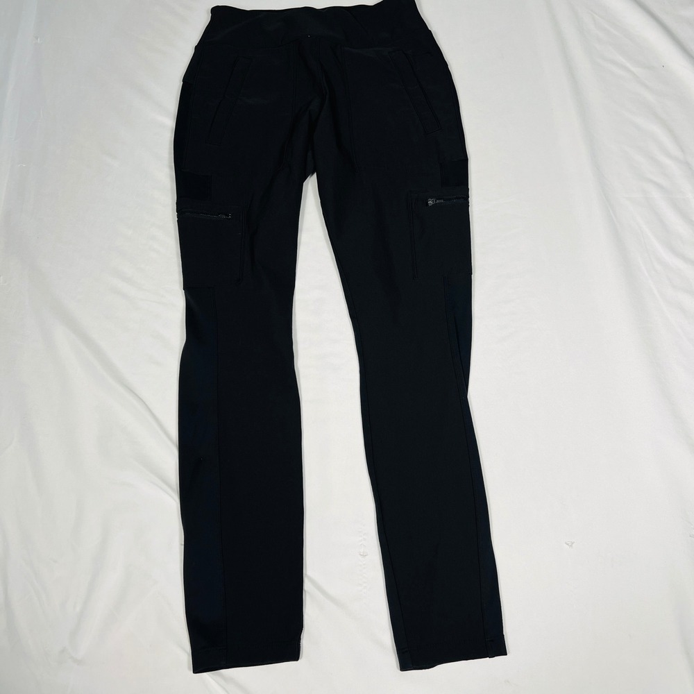 Athleta Headlands Hybrid Cargo II Pants Black Hiking Outdoor Trousers Womens 6 - Picture 2 of 7